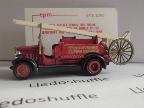 LP12019, Dennis Fire Engine, Derbyshire Fire Service