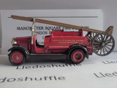 LP12022, Dennis Fire Engine, Manchester Square Fire Station, London Fire Brigade