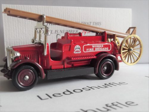 LP12031, Dennis Fire Engine, Works Fire Brigade, IFPA (Industrial Fire Protection Association) Great Britain, Golden Jubilee