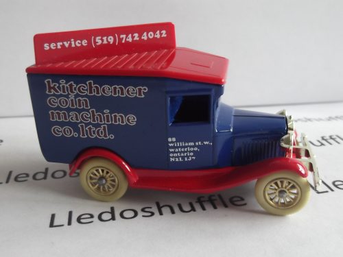 LP13013, Model A Ford Van, Kitchener Coin Machine Co. Ltd. Canada
