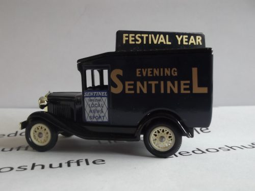 LP13028, Model A Ford Van, Evening Sentinel, Festival Year, Stoke on Trent