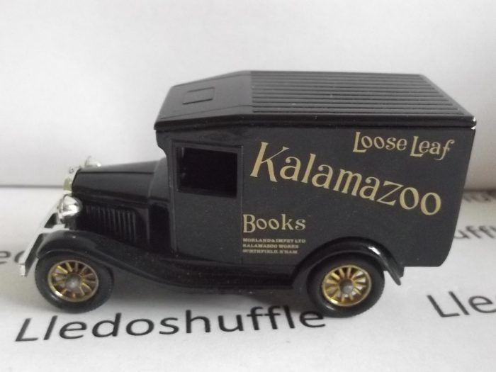 LP13058, Model A Ford Van, Kalamazoo Loose Leaf Books, Morland & Impey Ltd, Birmingham
