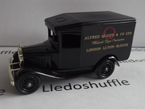LP13063, Model A Ford Van, Alfred Quaife & Co Ltd, Wholesale Paper Contractors, London-Luton-Slough