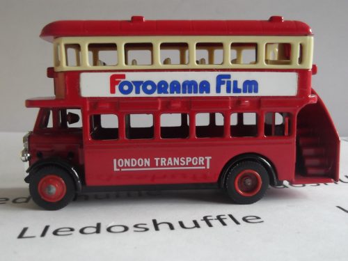 LP15005, AEC Regent Double Deck Bus, London Transport, Fotorama Film