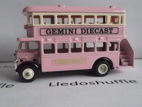 LP15010, AEC Regent Double Deck Bus, Shropshire, Gemini Diecast