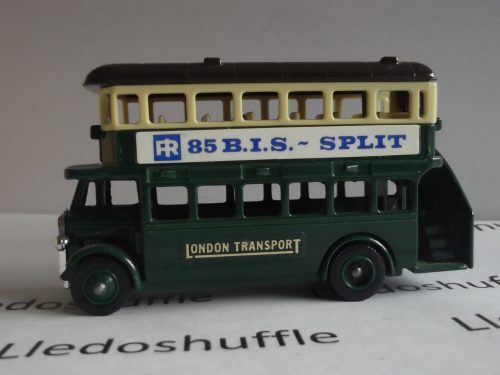 LP15013, AEC Regent Double Deck Bus, London Transport, 85 B.I.S. - Split