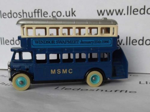 LP15017, AEC Regent Double Deck Bus, MSMC, Windsor Swapmeet 1986