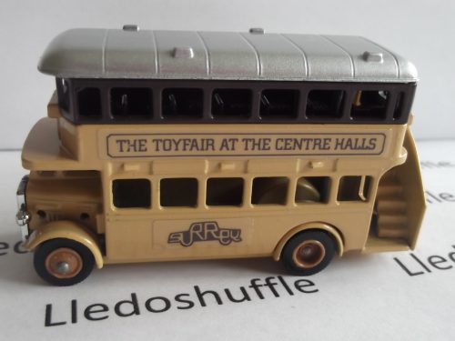 LP15025, AEC Regent Double Deck Bus, Surrey, The Toyfair at the Centre Halls