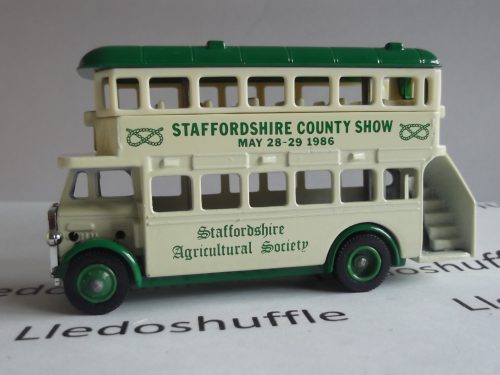 LP15029, AEC Regent Double Deck Bus, Staffordshire Agricultural Society, Staffordshire County Show