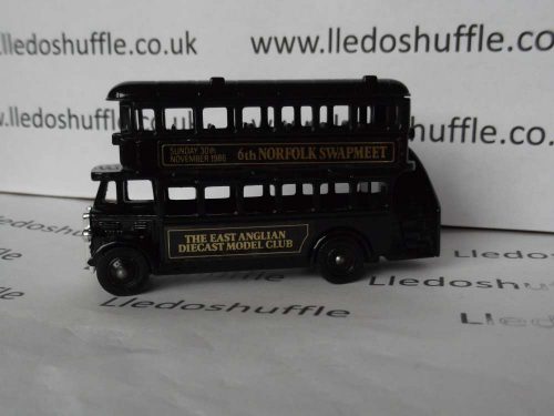LP15046, AEC Regent Double Deck Bus, 6th Norfolk Swapmeet, East Anglian Diecast Model Club