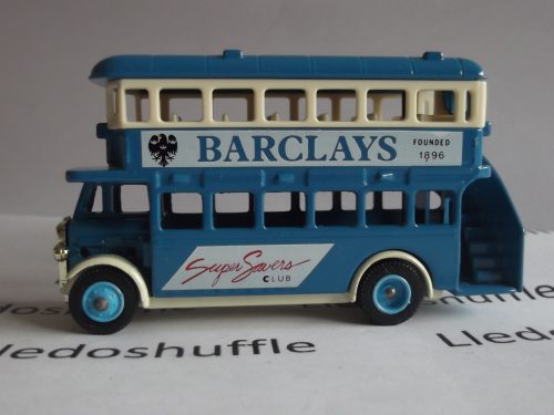 LP15055, AEC Regent Double Deck Bus, Barclays Super Savers Club