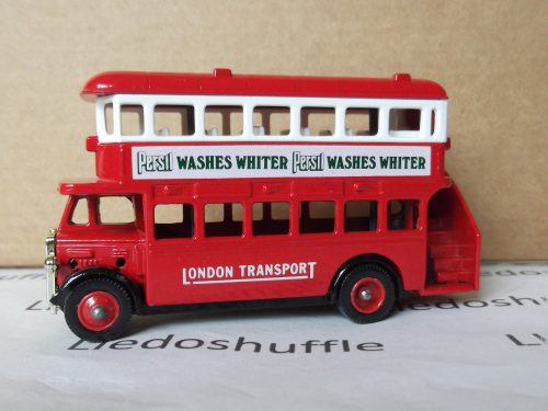 LP15061, AEC Regent Double Deck Bus, London Transport, Persil Soap Powder