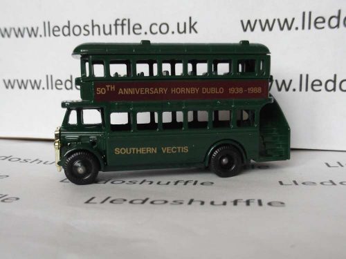 LP15108, AEC Regent Double Deck Bus, Southern Vectis, Hornby Dublo 50th Anniversary