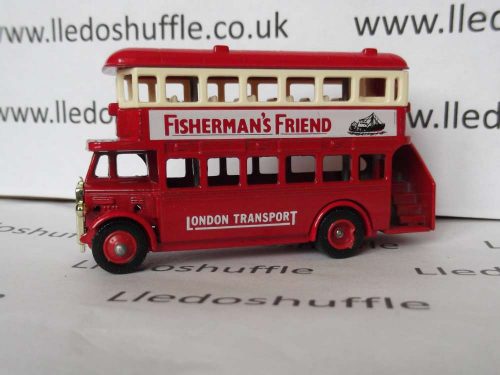 LP15109, AEC Regent Double Deck Bus, London Transport, Fisherman's Friend