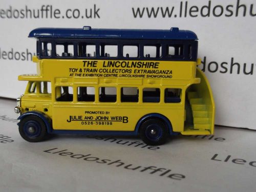 LP15141, AEC Regent Double Deck Bus, Julie and John Webb, The Lincolnshire Toy & Train Collectors Extravaganza