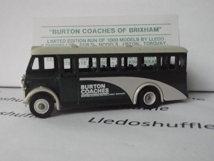 LP17101, AEC Regal Single Deck Bus, Burton Coaches