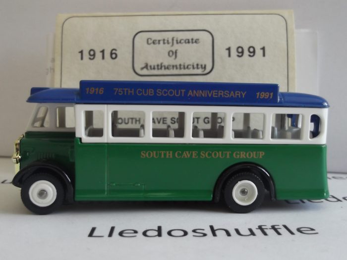 LP17129, AEC Regal Single Deck Bus, South Cave Scout Group, 75th Cub Scout Anniversary 1991