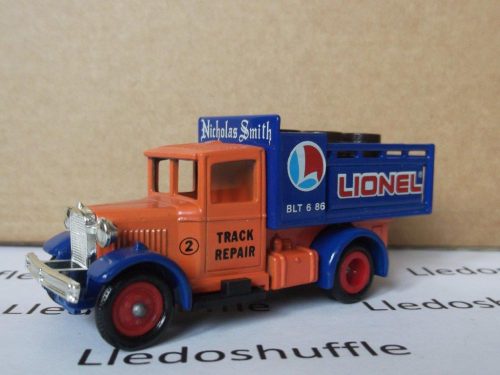 LP20001, Model A Ford Stake Truck, Lionel, Track Repair, Nicholas Smith, USA