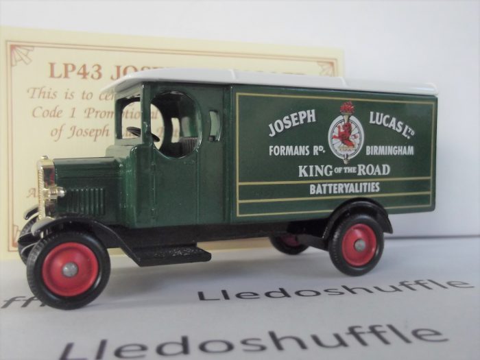 LP43029, Morris Van, Joseph Lucas, Birmingham