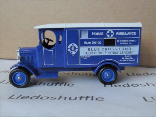 LP43088, Morris Van, Blue Cross Horse Ambulance