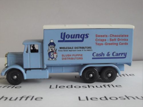 LP44003, Scammell 6w Truck, Youngs Cash & Carry, Leeds, 'Slush Puppie' Distributors