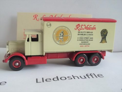 LP44009, Scammell 6w Truck, R. S. Malcolm, Quality Bread, Banbury Cakes