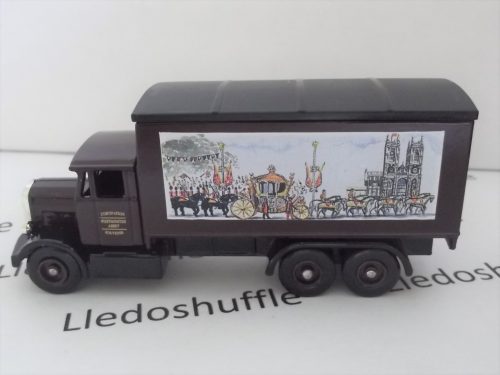 LP44035, Scammell 6w Truck, Coronation Souvenir, Westminster Abbey