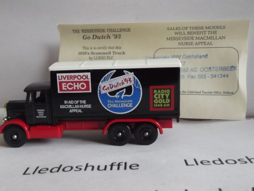 LP44039, Scammell 6w Truck, Go Dutch '93, The Merseyside Challenge, Liverpool Echo