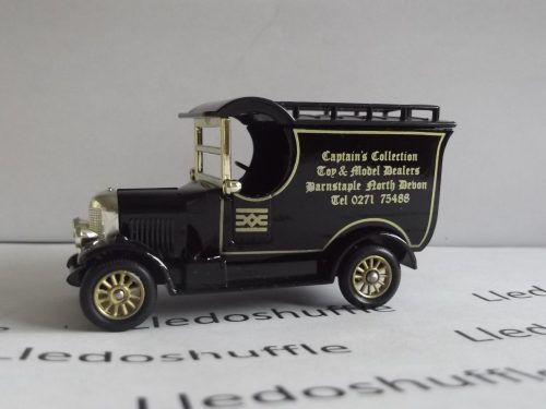 LP50017, Bull Nose Morris Van, Captain's Collection, Toy & Model Dealers, Barnstaple