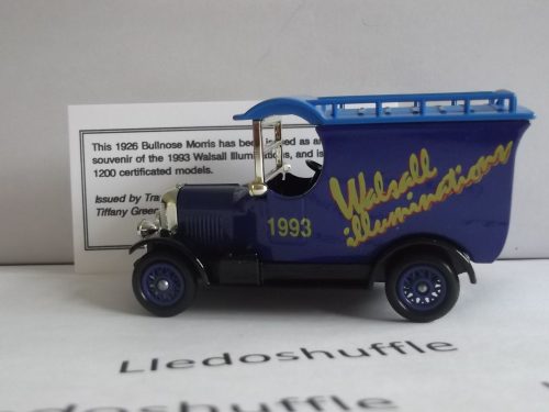LP50056, Bull Nose Morris Van, Walsall Illuminations 1993