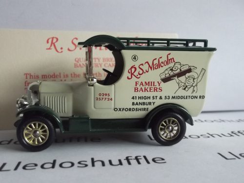 LP50092, Bull Nose Morris Van, R. S. Malcolm, Family Bakers, Banbury