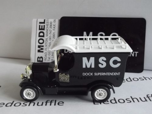 LP50098, Bull Nose Morris Van, MSC, Manchester Ship Canal, Dock Superintendent