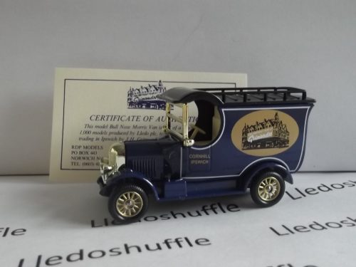 LP50102, Bull Nose Morris Van, Grimwades of Ipswich, 150th Birthday Year