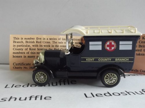 LP50105, Bull Nose Morris Van, British Red Cross Society, Kent County Ambulance