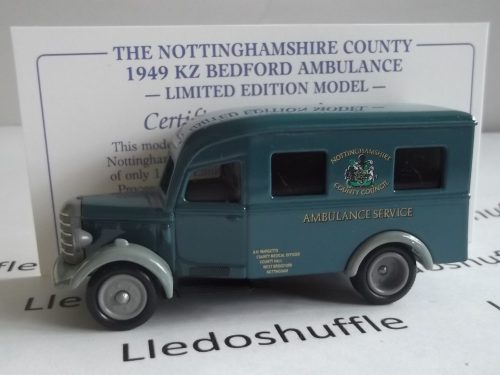 LP64007, Bedford Ambulance, Nottinghamshire County Council Ambulance Service