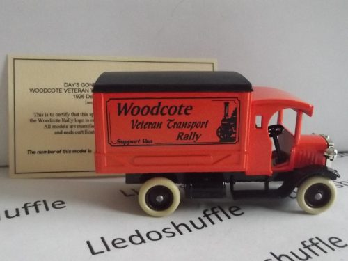 LP66013, Dennis Delivery Van, Woodcote Veteran Transport Rally Support Van, No. 1, July 1995
