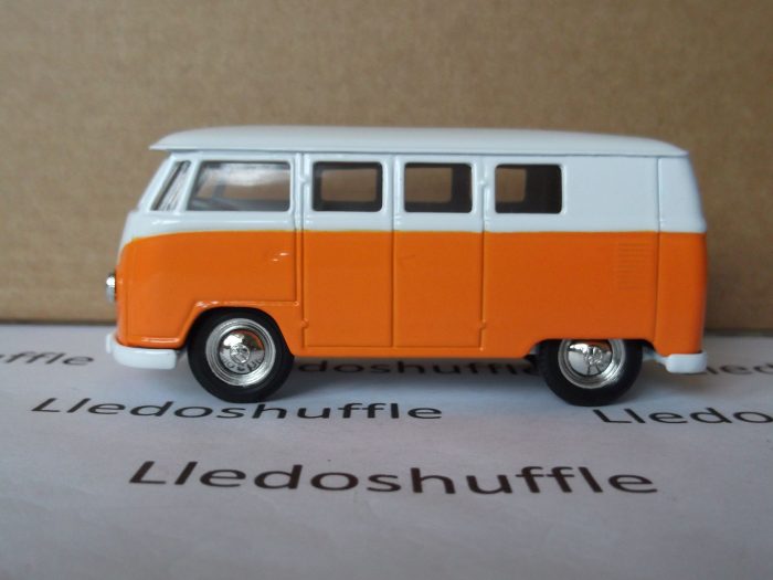 LP86-1002, Volkswagen VW Camper, Orange and White