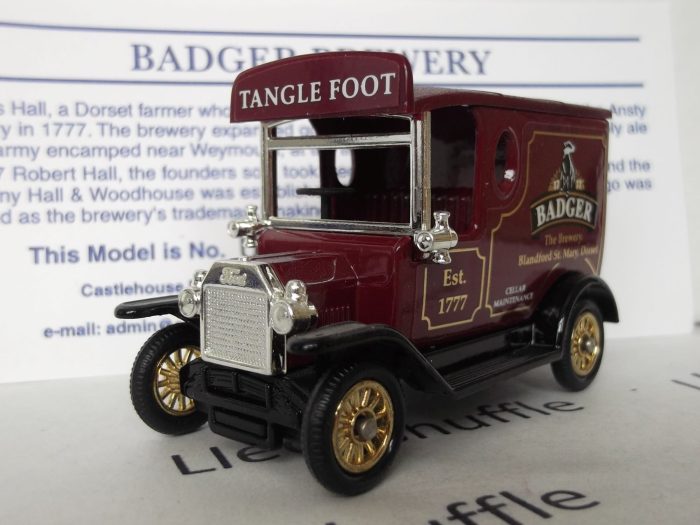 PV006288, Code 3, Model T Ford Van, Badger, The Brewery, Blandford St. Mary, Tanglefoot - Image 2