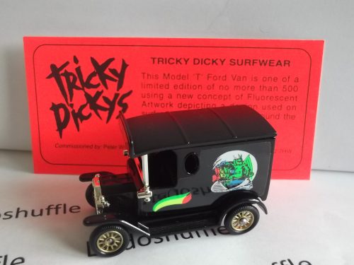 SP06079, Model T Ford Van, Tricky Dicky Surfwear, Newquay, Cornwall