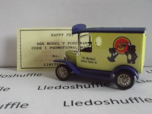 SP06087, Model T Ford Van, Happy Pet, Byfleet