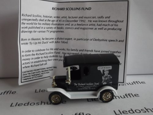 SP06089, Model T Ford Van, Ey Up Mi Duck, The Richard Scollins Fund, Ilkeston