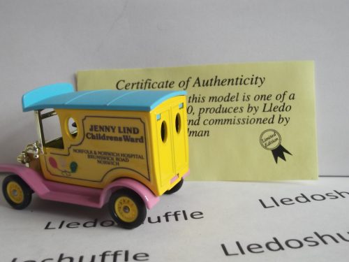 SP06094, Model T Ford Van, Jenny Lind Childrens Ward, Norwich
