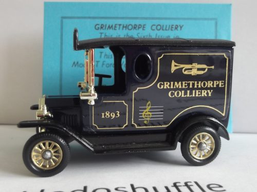 SP06095, Model T Ford Van, British Coal, Grimethorpe Colliery 1893, 6th Issue
