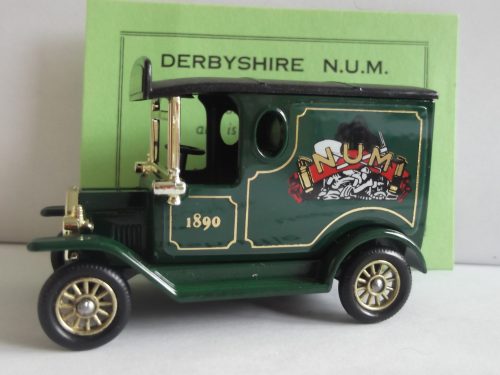 SP06096, Model T Ford Van, NUM Derbyshire Area 1890