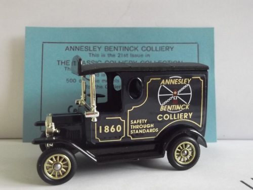SP06184, Model T Ford Van, Coal Investments, Annesley Bentinck Colliery 1860, 21st Issue