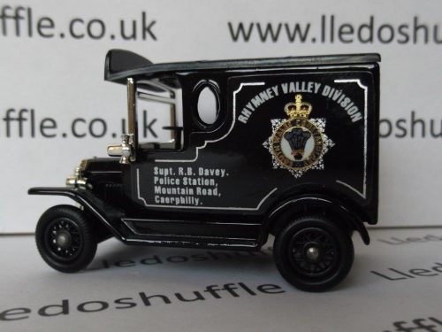 SP06203, Model T Ford Van, South Wales Constabulary, Rhymney Valley Division, N Division