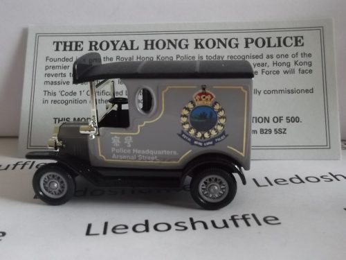 SP06226, Model T Ford Van, Royal Hong Kong Police, Arsenal Street