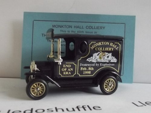 SP06249, Model T Ford Van, Scottish Coal, Monkton Hall Colliery, Destroyed 1998 (40th issue)