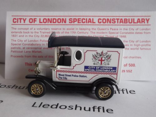 SP06272, Model T Ford Van, City of London Special Constabulary