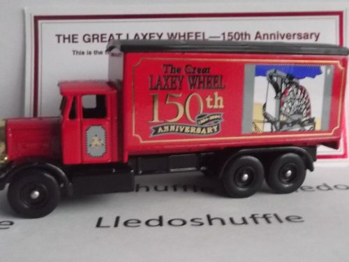 SP44-1008, Scammell 6w Truck, The Great Laxey Wheel, 150th Anniversary 2004, Isle of Man